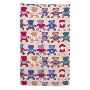 VERA BRADLEY Toasty Teddies Pumice Stone Multi Essential Throw Blanket in Fleece